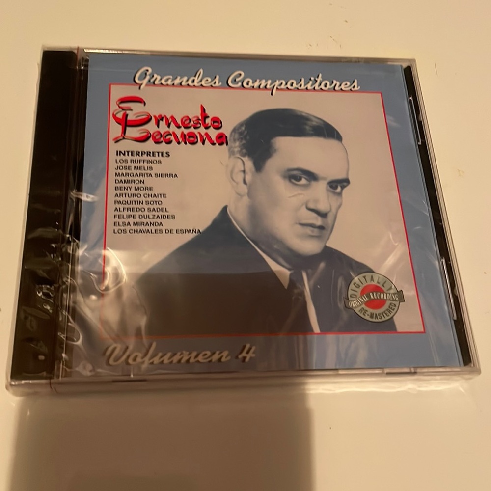 Ernesto space LECUONA grandes compositores Volume 4 CD